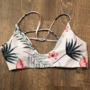 Floral Swim Top